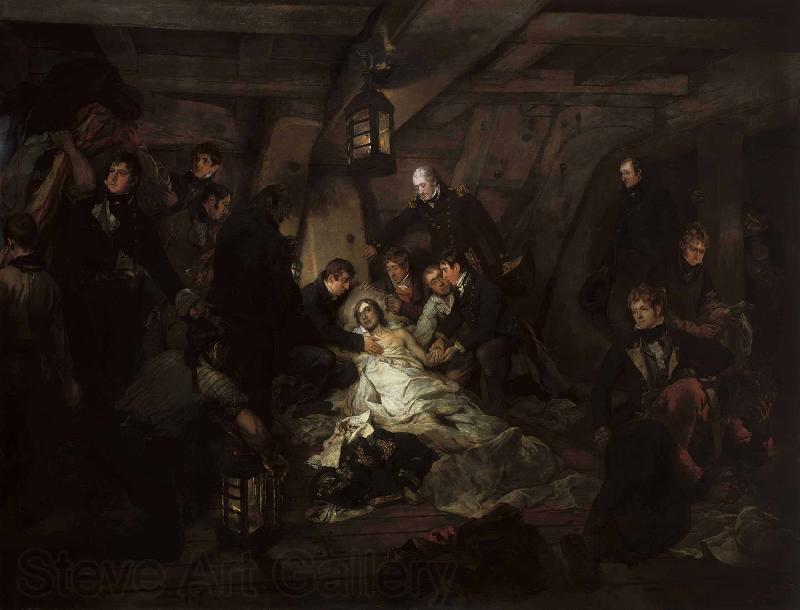 Arthur William Devis Death of Nelson France oil painting art